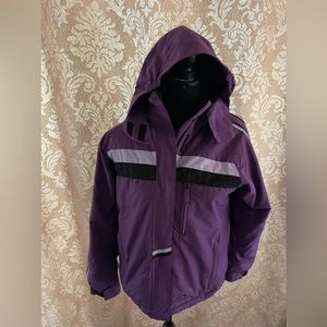 Polar Edge Girl Ski Jacket, Purple. Only worn once. Size M.